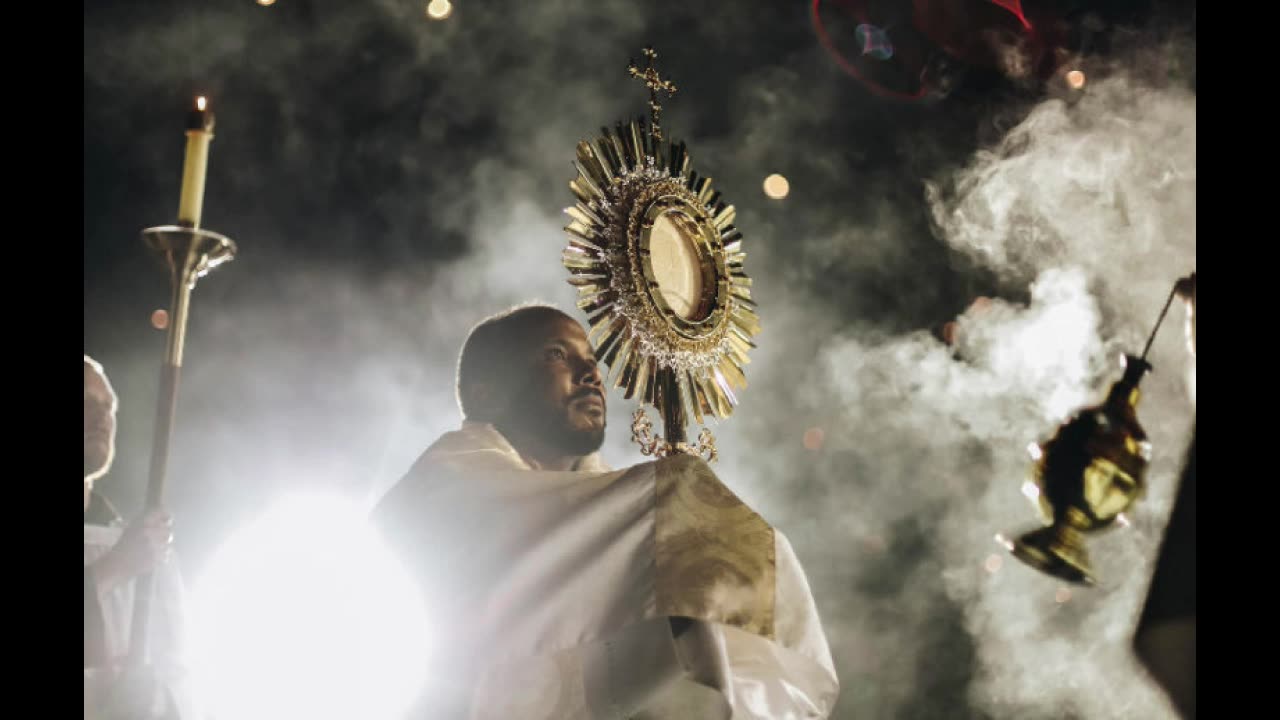 The end of Benediction after Eucharistic Adoration- a look into The Event in Indianapolis Indiana