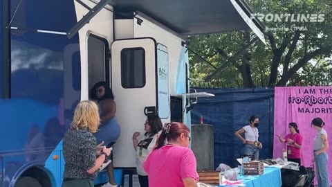 At least 25 babies have been kiIIed so far in this abortion truck by the DNC