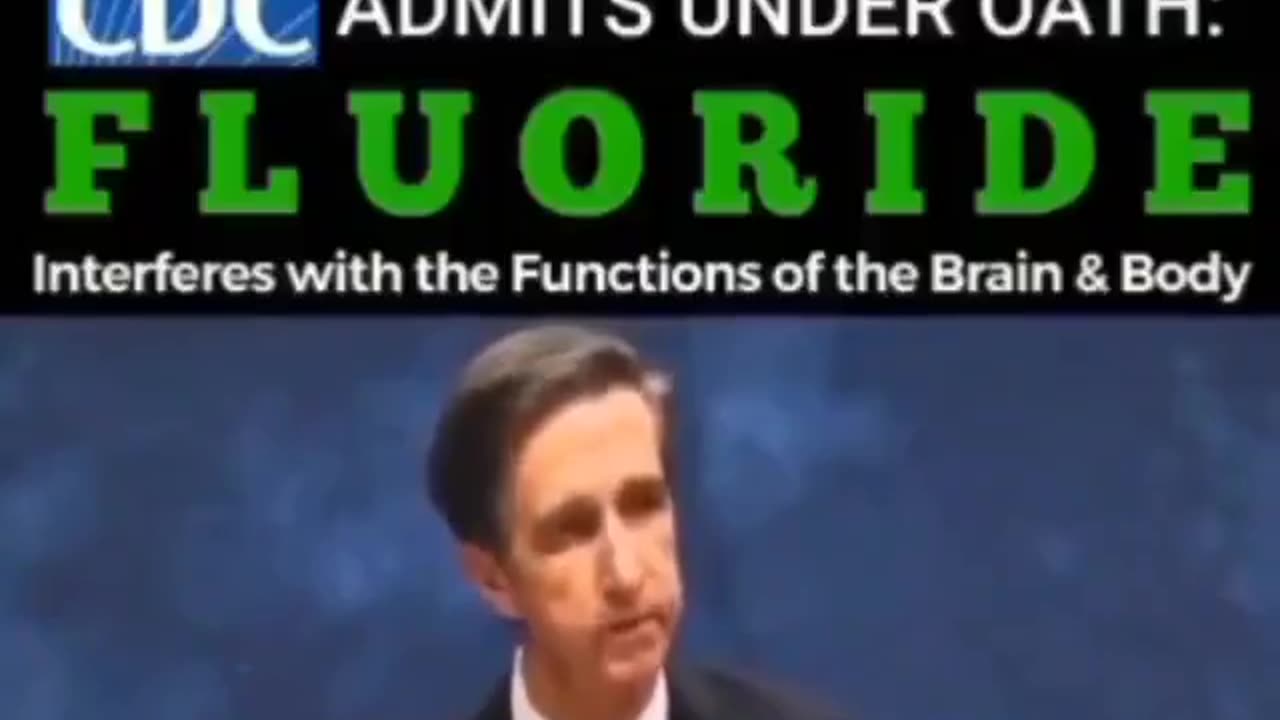 The FDA/CDC working group now admits water Fluoridation causes massive IQ reduction in children