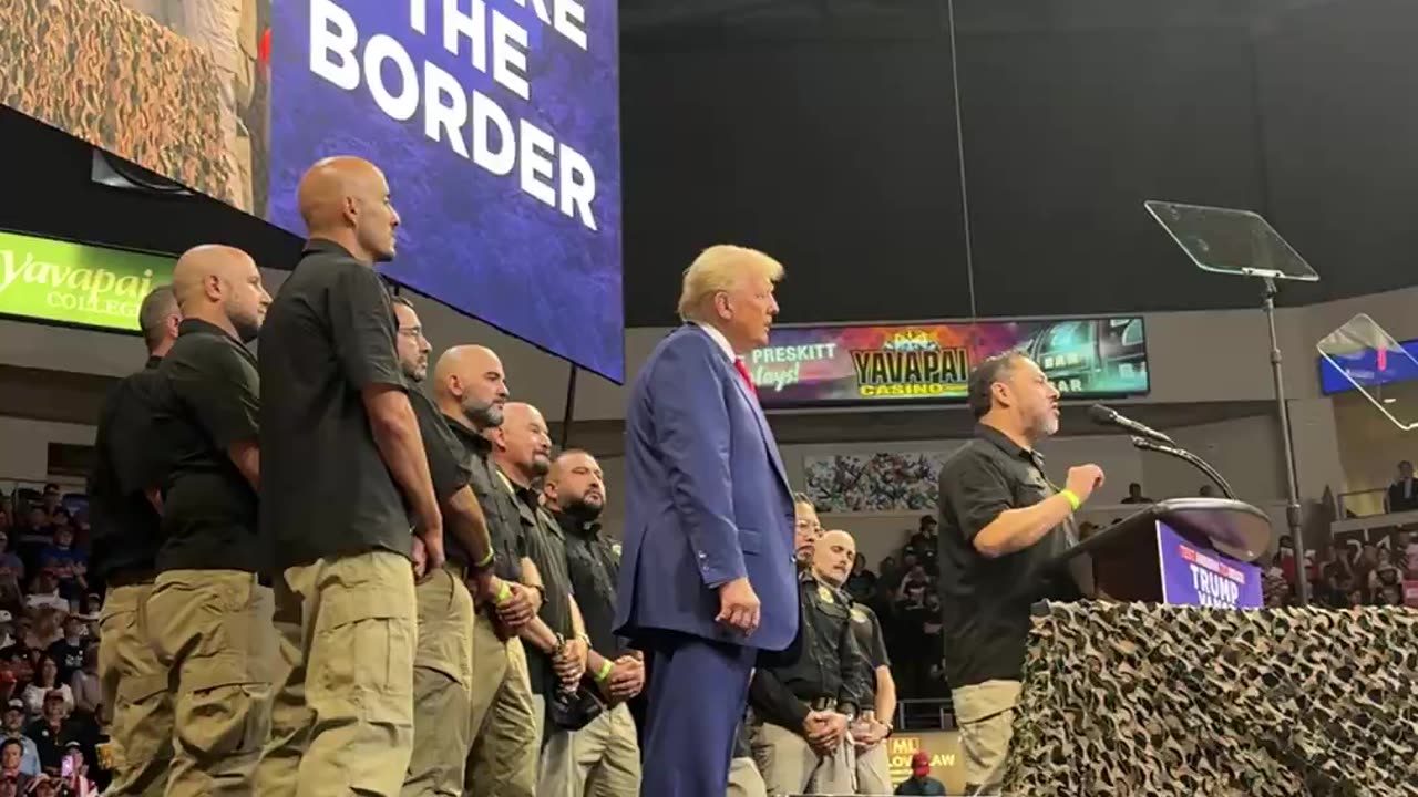 BREAKING: The National Border Patrol Council has ENDORSED President Trump.