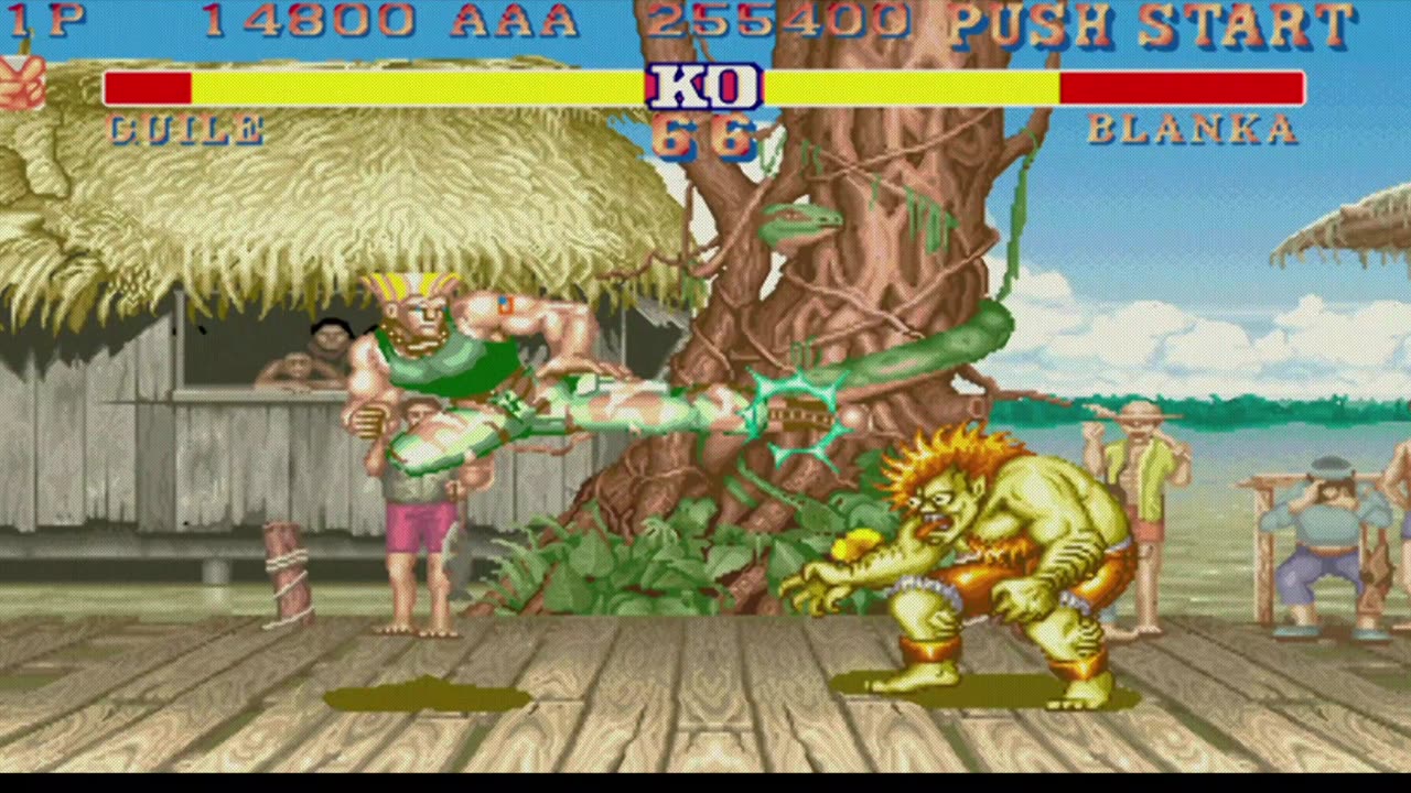 Guile vs Blanka