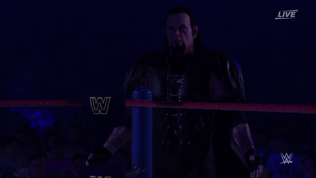 WWE 2K24 - WrestleMania 13 Sycho SID VS Undertaker R.I.P SID!