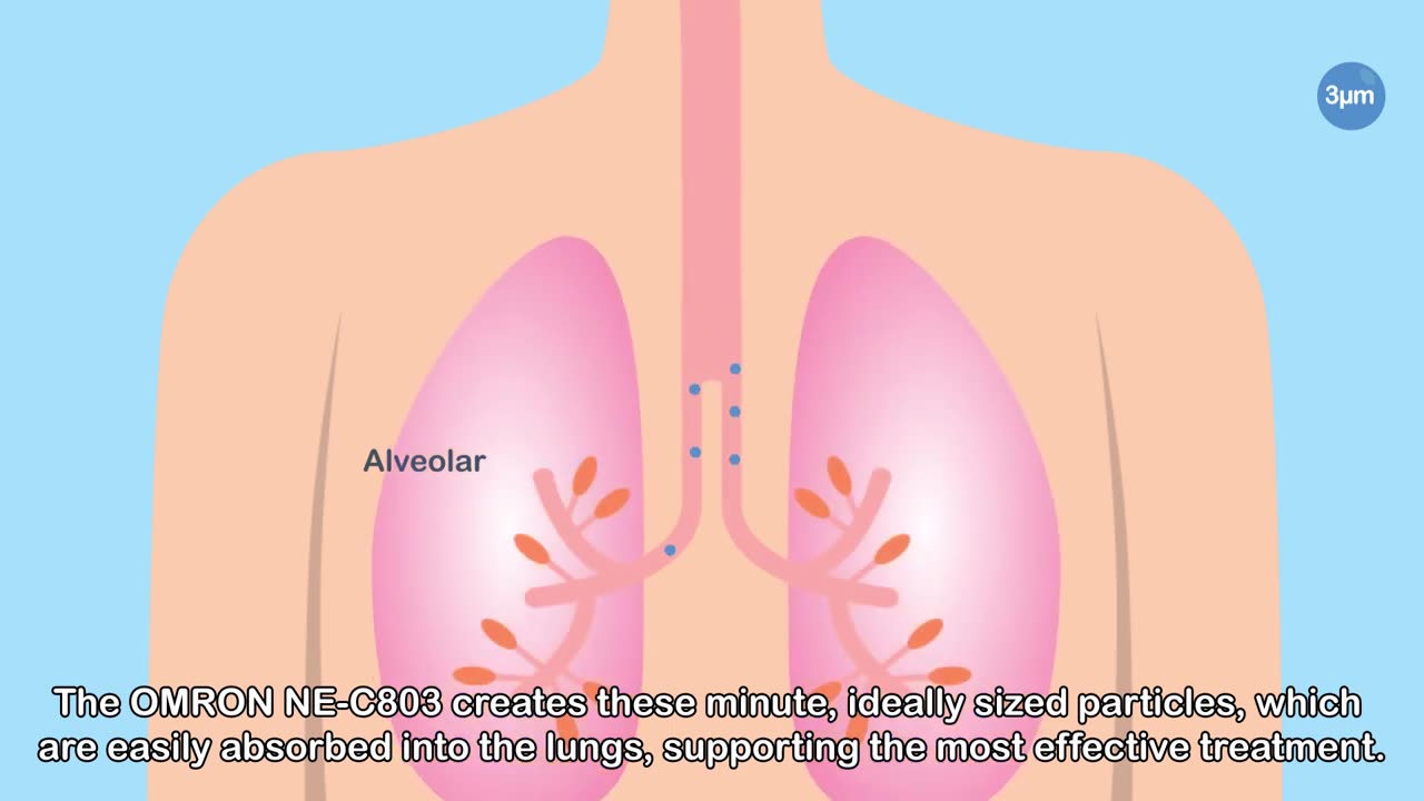 OMRON Compressor Nebulizer NE-C803: Optimal Respiratory Treatment