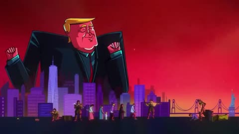 WTF?! Check out this bizarre Cartoon that Democrats made about "Dictator Trump"