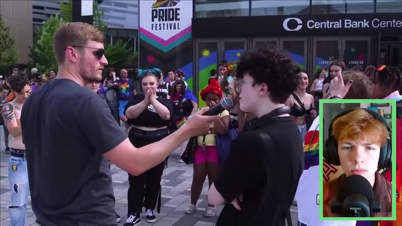 Preacher Gets SWARMED at Gay Pride Event