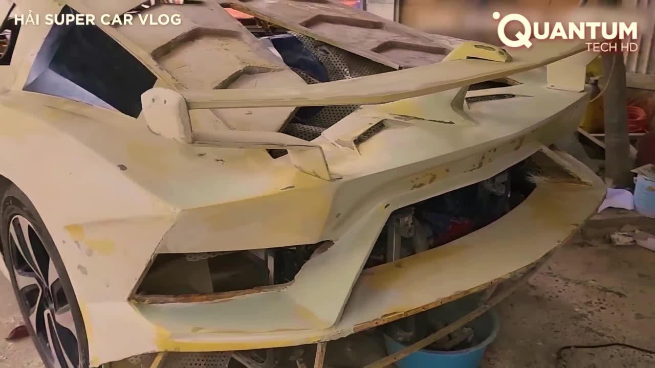 Man Builds Amazing LAMBORGHINI From Scratch in 10 Months