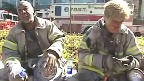 Firefighters at 911 speaking of Bombs Exploding