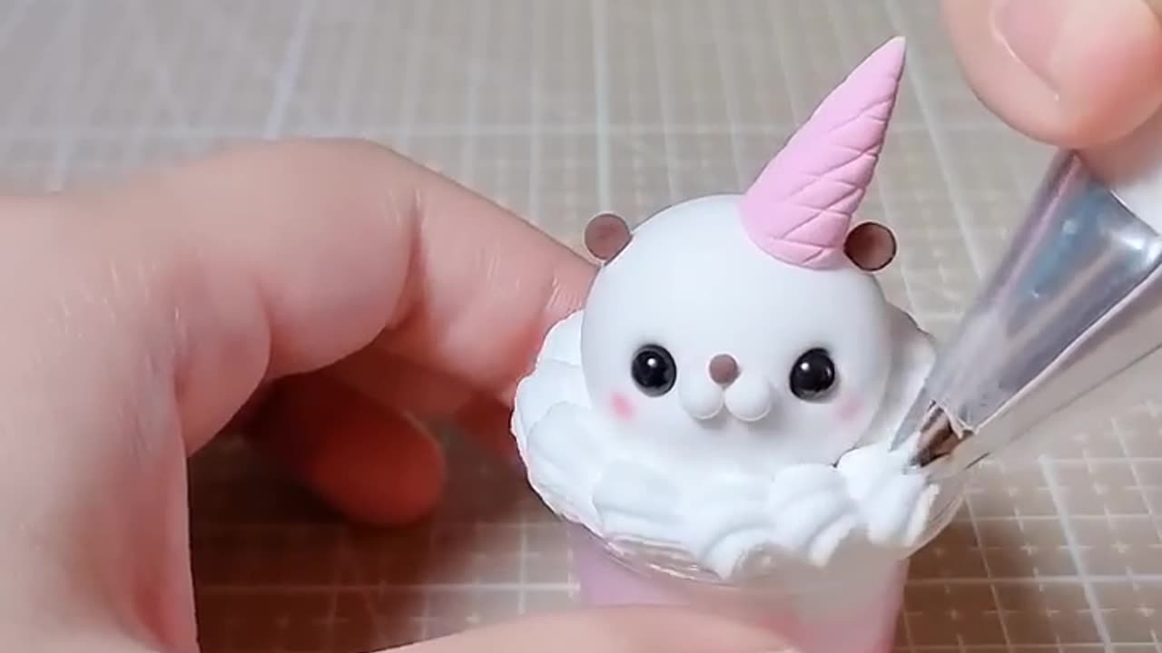 How to make cute Clay Arts