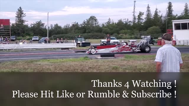 Dragster 1/4 Mile Drag Strip Run