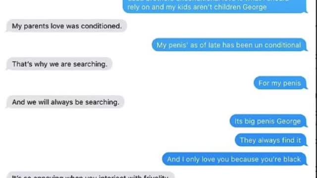 The daily mail has found text messages from hunter Biden