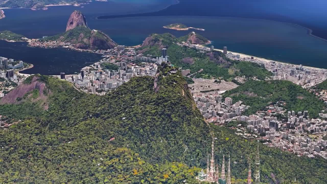 Relaxing Scenes Brazil and Classical Music HD 4k.