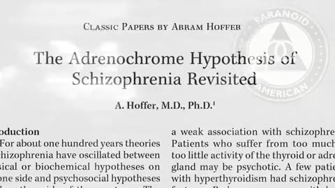 Adrenochrome