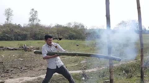 Bamboo Fire Funny Videos! Funny Memes Action Modi