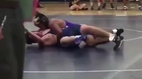 Wrestling referee is part eel