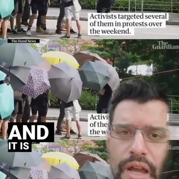 Citizens are ripping down the Social Credit Score facial recognition cameras!