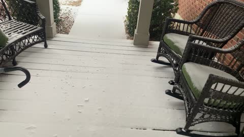 Leaf Blower Snow Dusting Clear