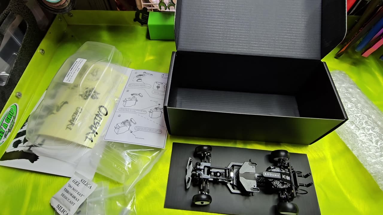 Onisiki Komada 24th Scale Limited Edition RC Drift Car Box Opening