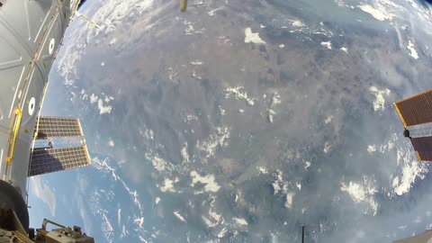 Action Cam Footage From Spacewalk