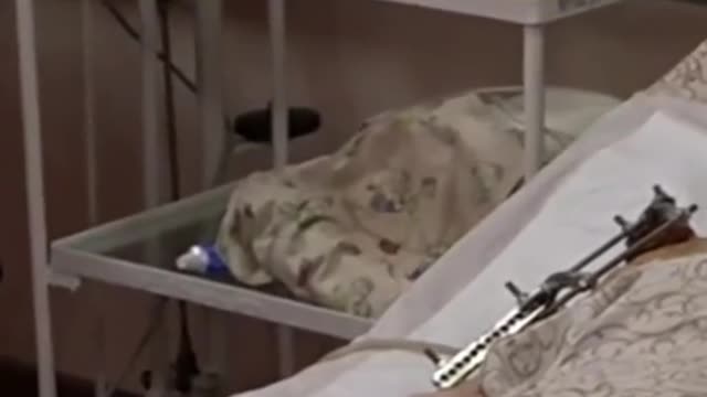 Teen has leg amputated after enduring Russian strike