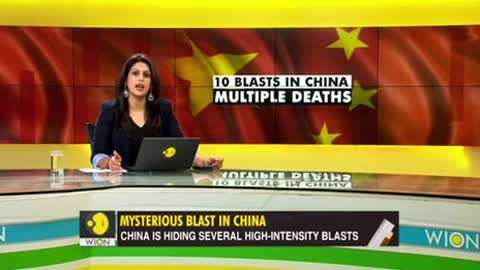 10 blasts in China