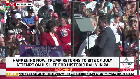 WATCH: Leaders of Butler County Speak at the Historic Rally in Butler, PA - 10/5/24