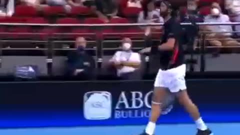 Georgia's top tennis player Nikoloz Basilashvili,