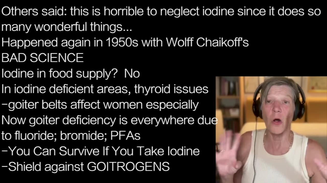 ELIZABETH BRIGHT c3 | MISINFORMATION on IODINE…bad science kept iodine from being recommended