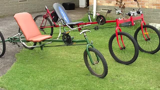 Delta recumbent trike