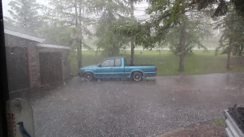 Calgary storm 7/7/2022