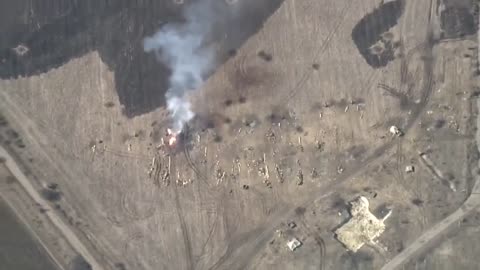 Ukrainian artillery units destroyed a Russian D-30 artillery