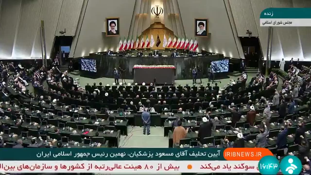 Mashallah 👏 On the occasion of the swearing-in of the new president of Iran