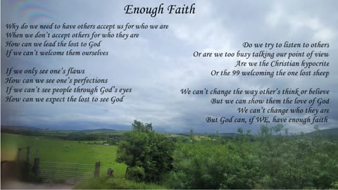 Enough Faith