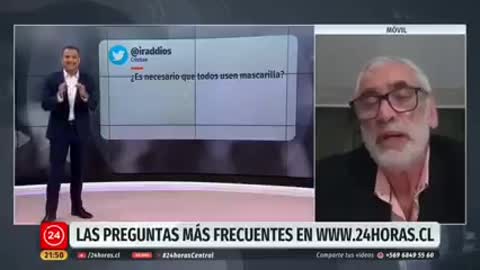 Fernando Leanes: NO ES NECESARIO USAR LA MASCARILLA, SOLO EL PERSONAL DE SALUD Y LOS ENFERMOS