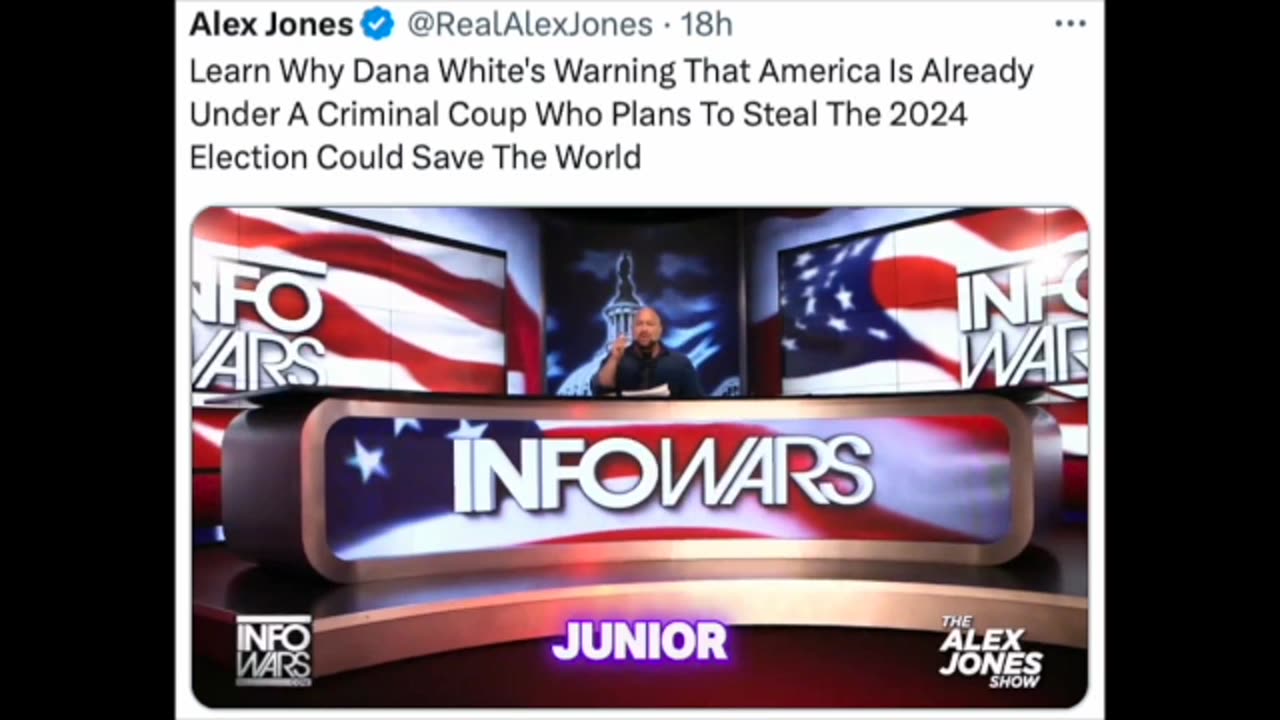 Alex Jones : The Cabal is Planning a Repeat of The 2020 Coup