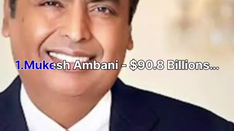 Top 10 Richest people in india 🇮🇳