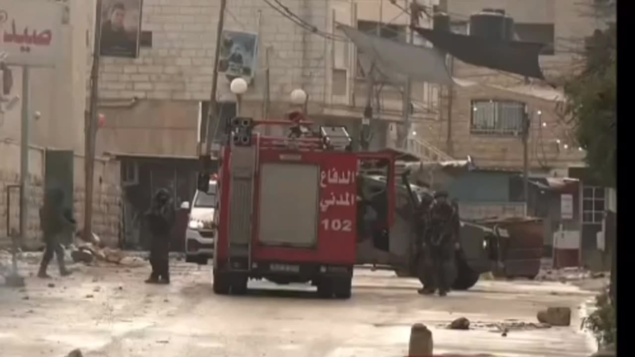 كتيبة جنين تستهدف احد جنود الاسرائيلين اصابه مباشرة