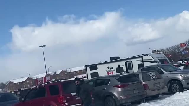 Coventry Freedom Convoy in Ottawa 19th of February