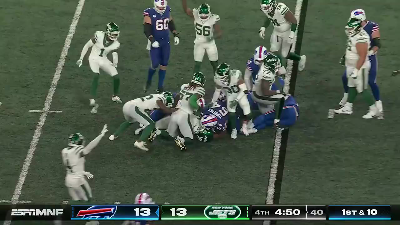 The 2023 MNF matchup between the Bills and Jets was a wild ride. 📺: #BUFvsNYJ – 8:15pm ET on ESPN