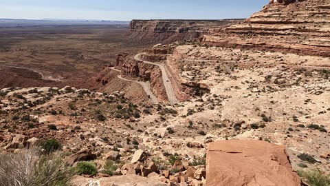 Riding the Moki Dugway