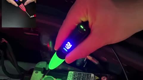 Auto LED Test Light 5-30V Digital Display Fuse Tester Heavy Duty Circuit Tester