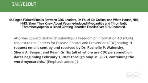 White House Knew COVID Vaccines Were Killing People Over Two Years Ago