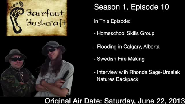 Barefoot Bushcraft Radio Show S1 E10