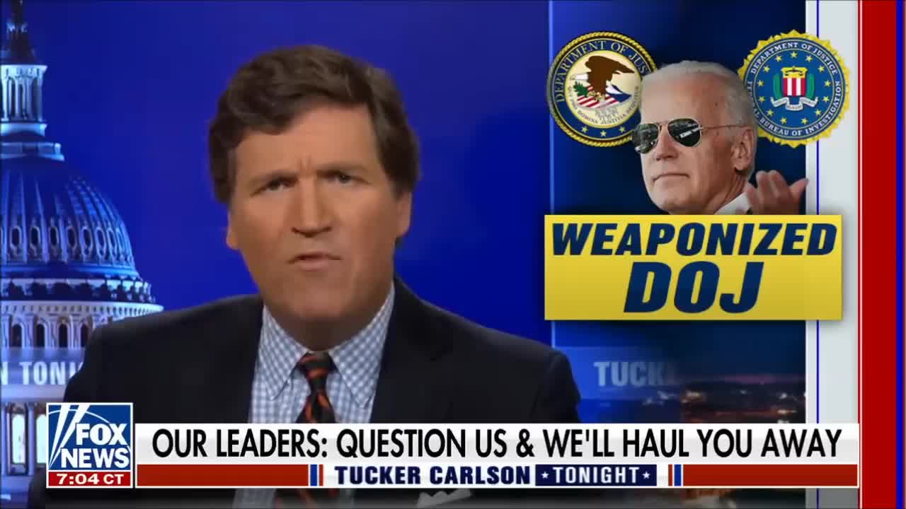 Tucker Carlson: Are the Wrong Thoughts Now Illegal?