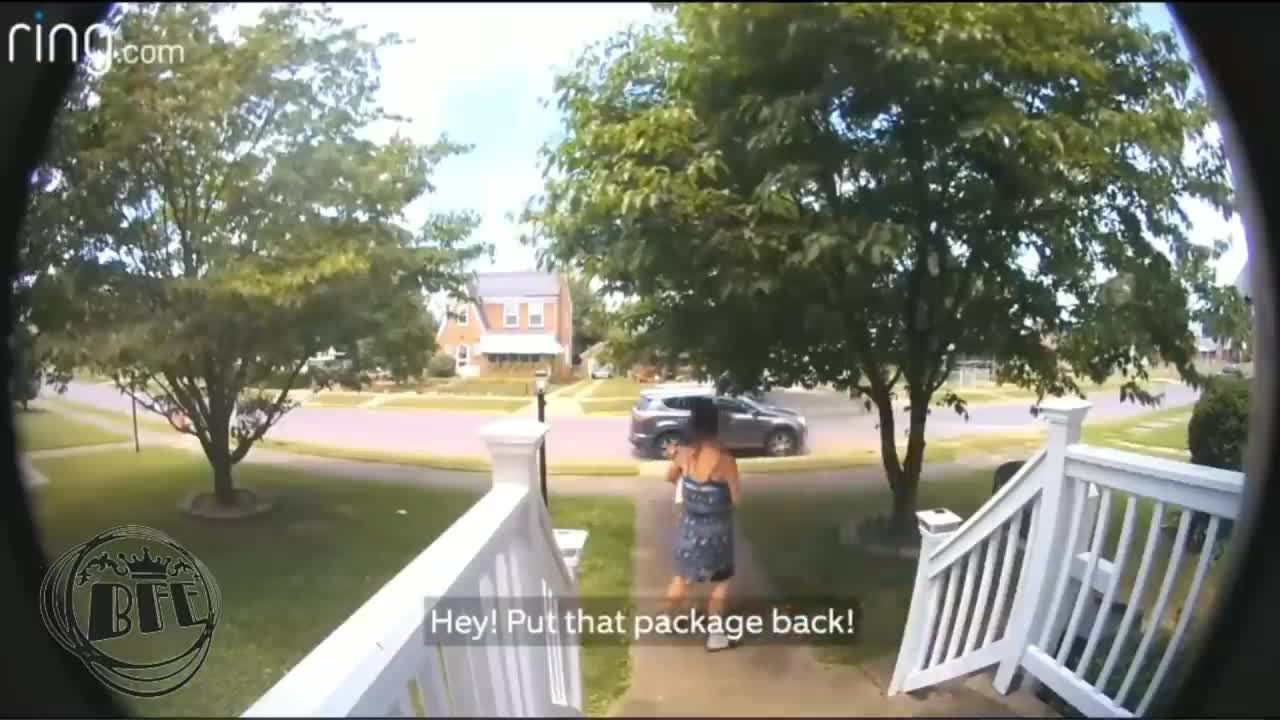 Thieves caught on camera watch