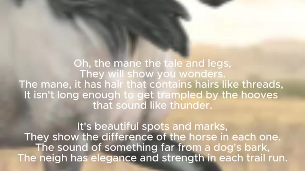 Breyer Poem!