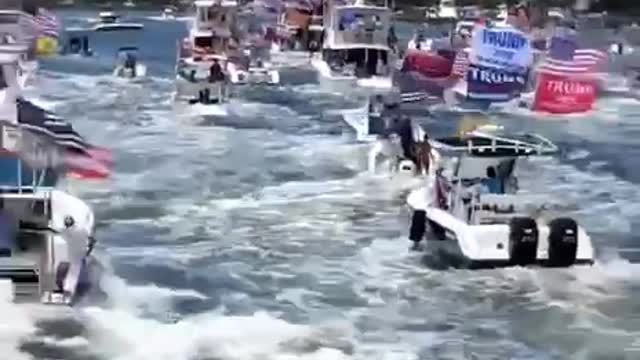 FLORIDA 31-05-2021 DIỄU HÀNH THUYỀN VÌ TRUMP! 🇺🇸TODAY IN FLORIDA TRUMP BOAT PARADE!