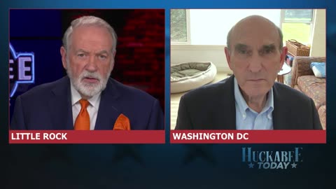 Huckabee with Elliott Abrams