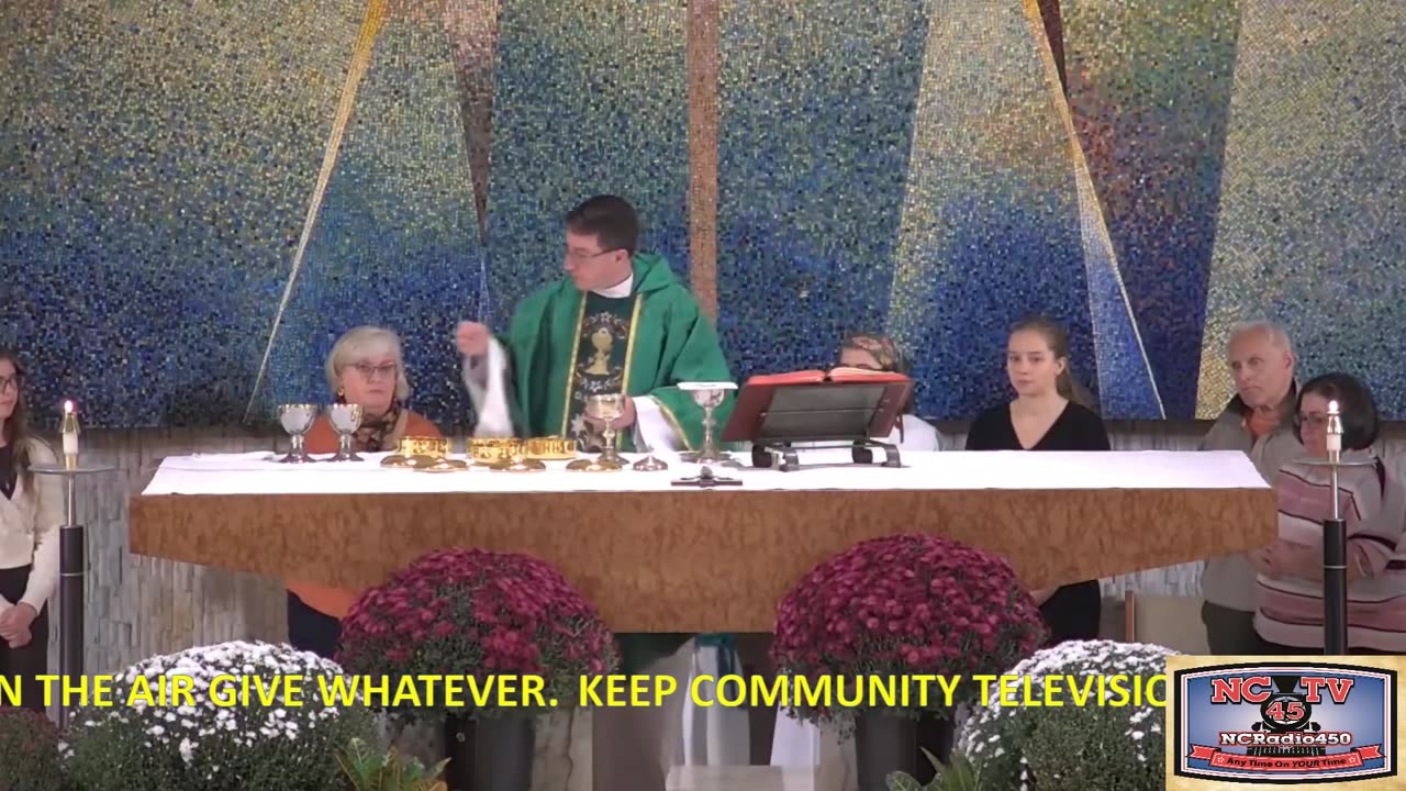 NCTV45 CATHOLIC MASS FROM HOLY SPIRIT PARISH (ST VITUS SITE) 9 AM SUNDAY OCT 27 2024