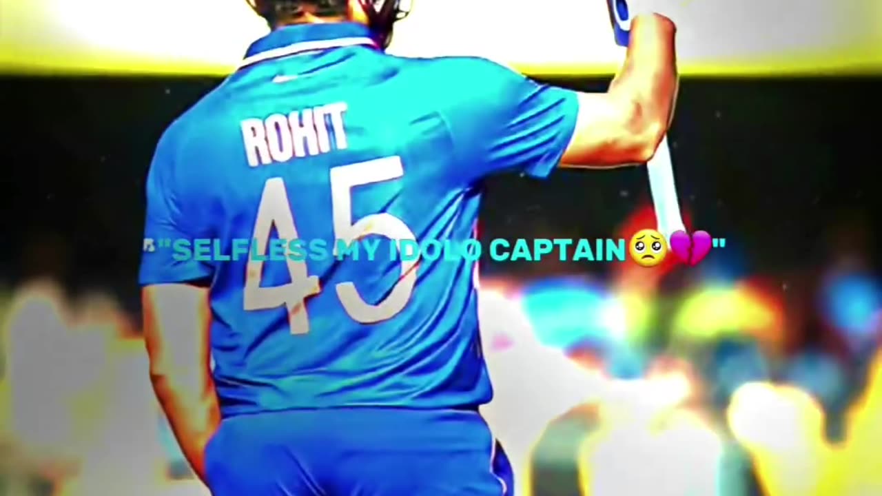 Rohit Sharma Sad status Video