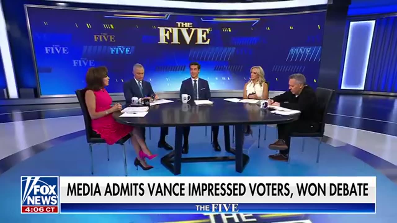 'The Five' reacts to the JD Vance-Tim Walz debate